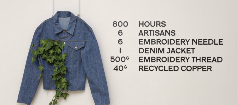 Faustine Steinmetz denim exhibition