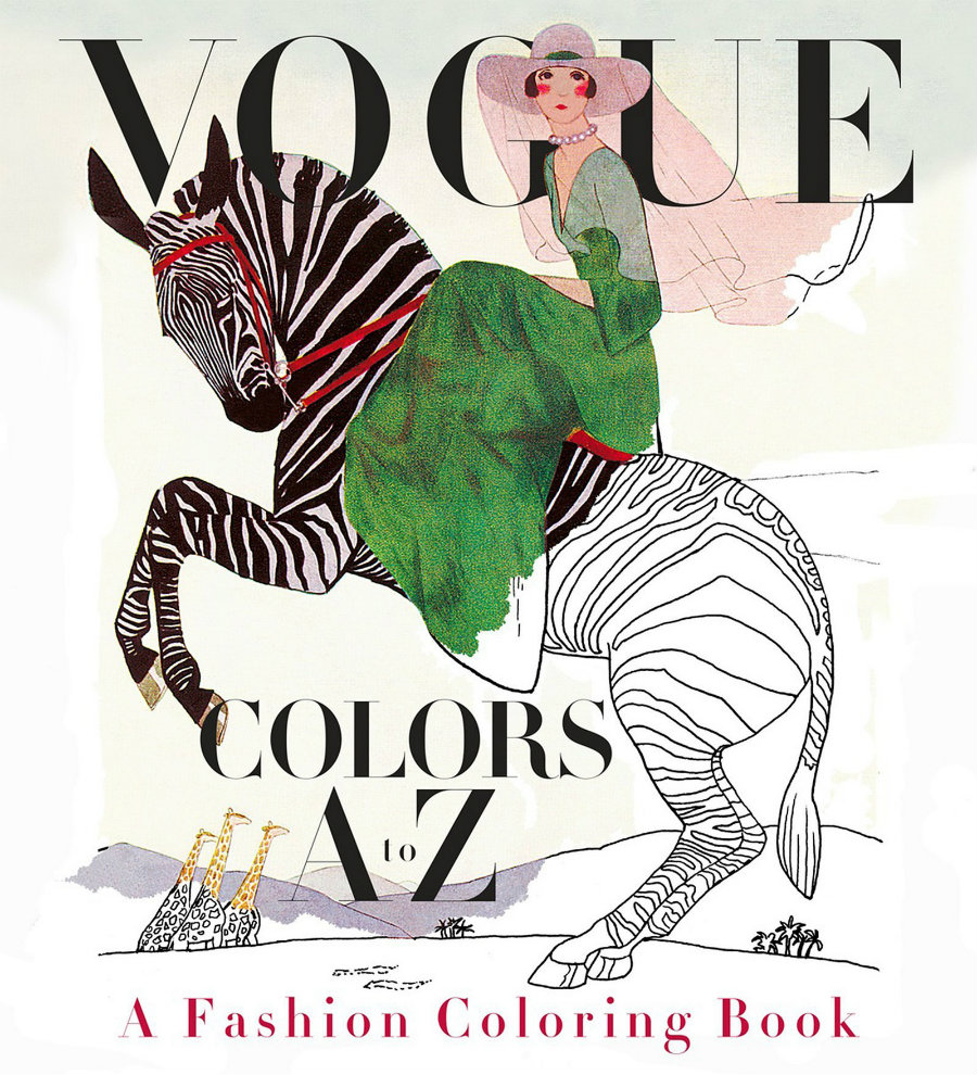 Vogue Colors A to Z: a Fashion Coloring Book