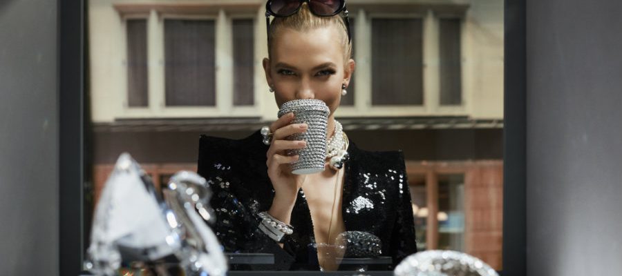 Swarovski Karlie Kloss breakfast
