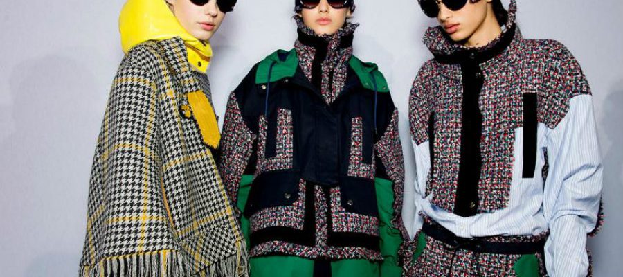 sacai x lindafarrow sunglasses