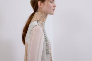 swarovski schiaparelli crystal dress