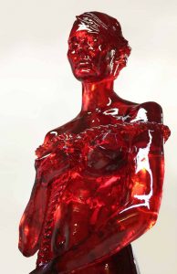 Joseph Marr Vanitas Cola, 2016 sugar, resin and cola flavor 100 x 30 x 30 cm Copyright Joseph Marr, courtesy Galerie Freitag 1830