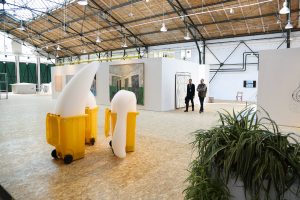 Art Encounters, Fontaine de mousse, Michel Blazy
