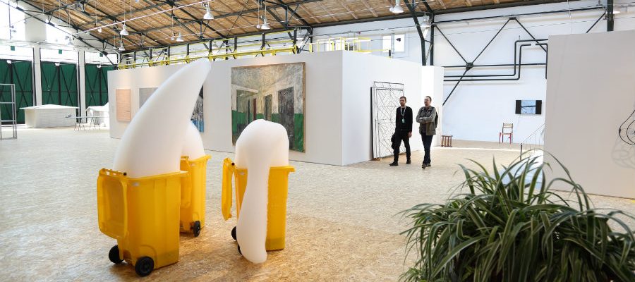 Art Encounters, Fontaine de mousse, Michel Blazy