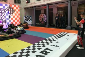 The designer Mira Mikati