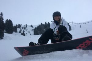 snowboarding