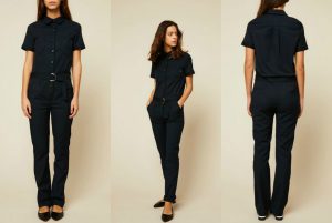 chic jumpsuit denim
