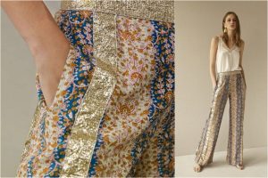 chic paris bucarest silk pants