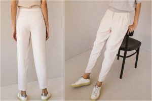 chic paris bucarest white pants