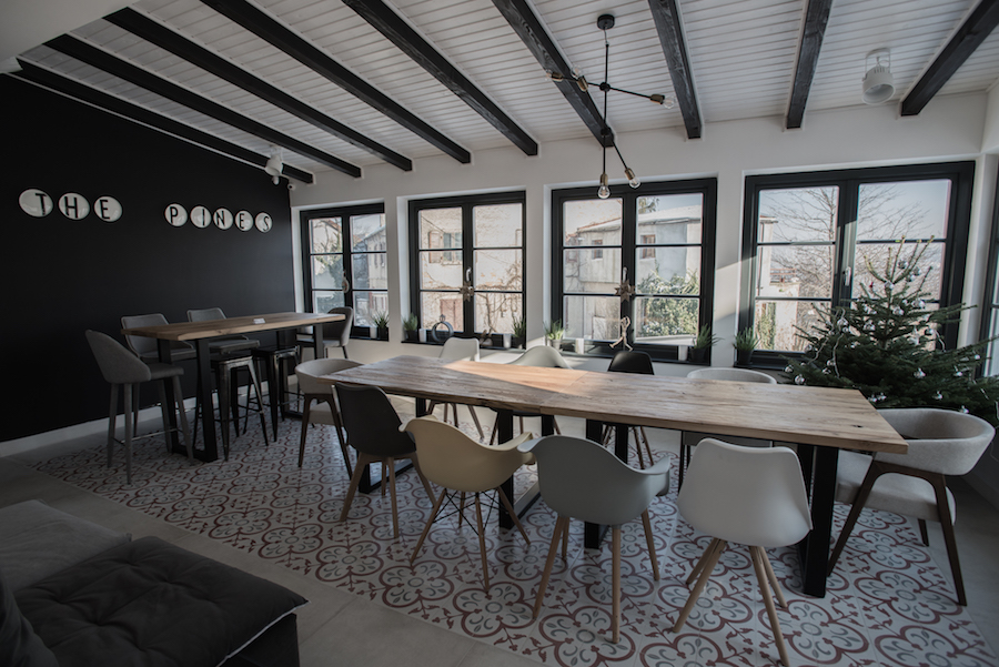 pines boutique villa living